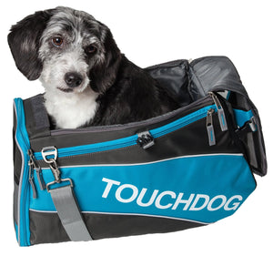 Touchdog Modern-Glide Airline Approved Water-Resistant Dog Carrier - Pet Totality