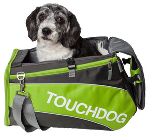 Touchdog Modern-Glide Airline Approved Water-Resistant Dog Carrier - Pet Totality