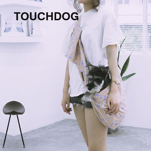 Touchdog 'Paw-Ease' Over-The-Shoulder Travel Sling Pet Carrier - Pet Totality