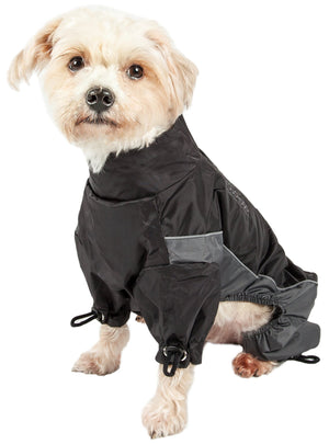 Touchdog Quantum-Ice Full-Bodied Adjustable and 3M Reflective Dog Jacket w/ Blackshark Technology - Pet Totality