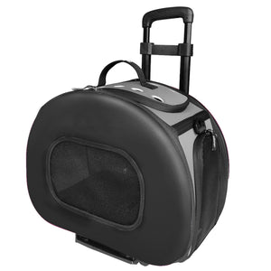 Tough-Shell Wheeled Collapsible Final Destination Pet Carrier - Pet Totality