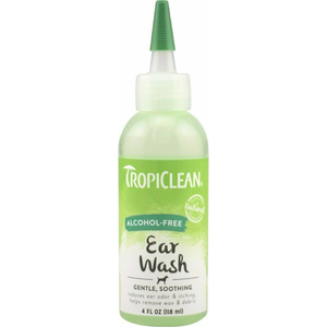 Tropiclean Alcohol Free Ear Wash 4Oz - Pet Totality