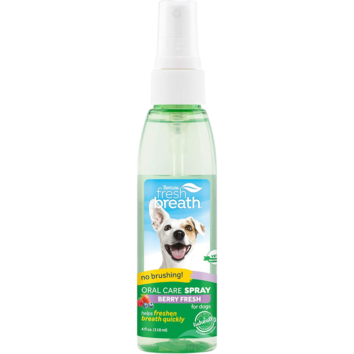 Tropiclean Berry Fresh Oral Care Spray 4Oz