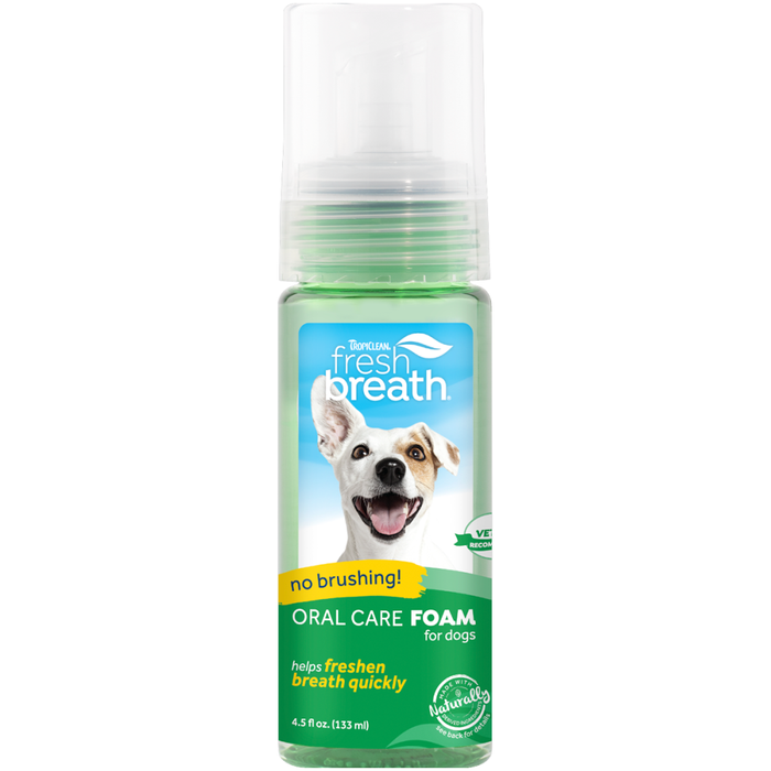 Tropiclean Oral Care Foam 4.5Oz