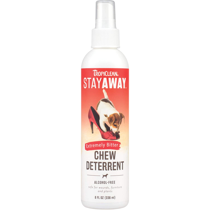 Tropiclean Stay Away Extreme Bitter Chew Deterrent 8Oz