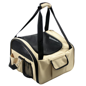 Ultra-Lock' Collapsible Safety Travel Wire Folding Pet Car Seat Carrier - Pet Totality