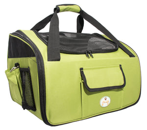 Ultra-Lock' Collapsible Safety Travel Wire Folding Pet Car Seat Carrier - Pet Totality
