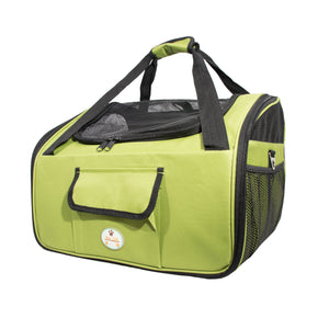 Ultra-Lock' Collapsible Safety Travel Wire Folding Pet Car Seat Carrier - Pet Totality