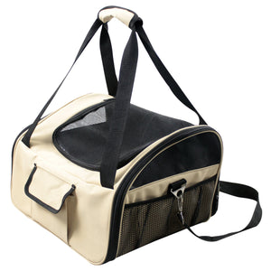 Ultra-Lock' Collapsible Safety Travel Wire Folding Pet Car Seat Carrier - Pet Totality