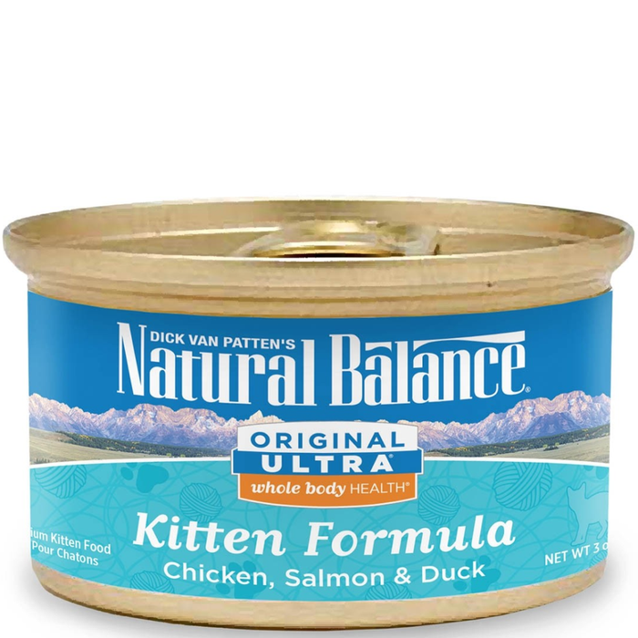 Ultra Wbh Chicken, Salmon & Duck Kitten Formula Canned Cat Food 3Oz