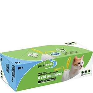 Van Nesst Drawstring Cat Pan Liner Value-Pack Extra-Giant - Pet Totality