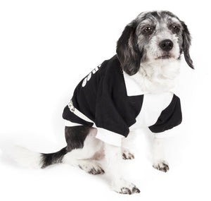 Varsity-Buckled Collared Pet Coat - Pet Totality