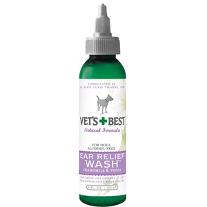 Vet'S Best Dog Ear Relief Wash, 4 Oz - Pet Totality