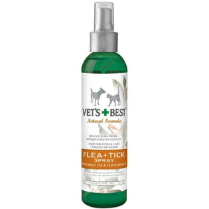 Vets Best Flea & Tick Spray, 8 Oz - Pet Totality