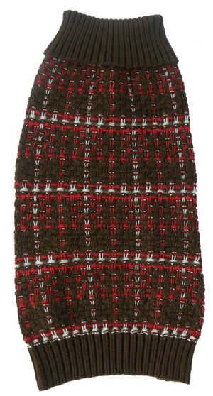 Vintage Symphony Static Fashion Knitted Dog Sweater - Pet Totality