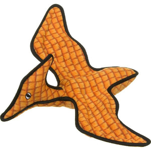 Vip Tuffy Dinosaur Series-Orange Pteradactyl - Pet Totality