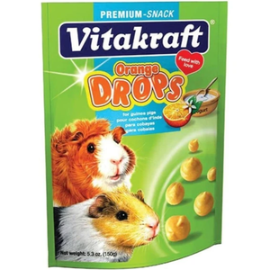 Vitakraft Guinea Pig Orange Drops 5.3Oz - Pet Totality