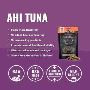 Vital Essentials Fd Vital Treats - Ahi Tuna 1.1Oz - Pet Totality