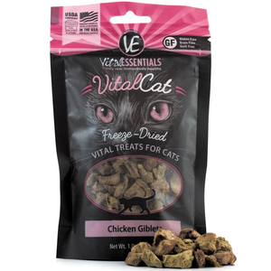 Vital Essentials Fd Vital Treats - Chicken Giblets 1Oz - Pet Totality