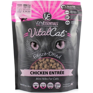 Vital Essentials Freeze Dried Feline Tender & Tasty Turkey - Nibblets 12oz - Pet Totality