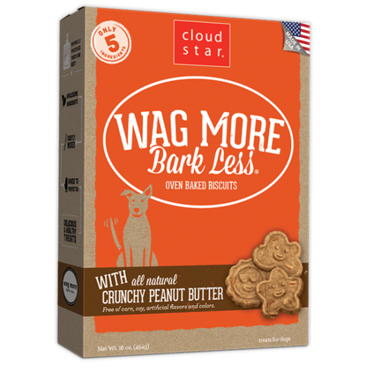 Wagmore Dog Oven Baked Peanut Butter 20Lb