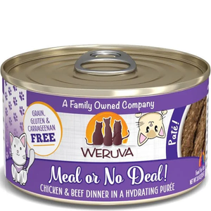 Weruva Cat Pate Meal Or No Deal 3Oz.3 - Pet Totality