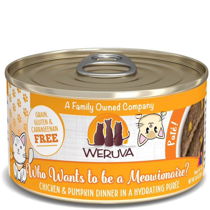 Weruva Cat Pate Who Wants To Be A Meowionaire 3Oz