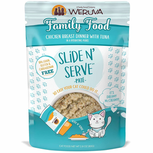 Weruva Cat Slide & Serve Family Feud 2.8Oz - Pet Totality