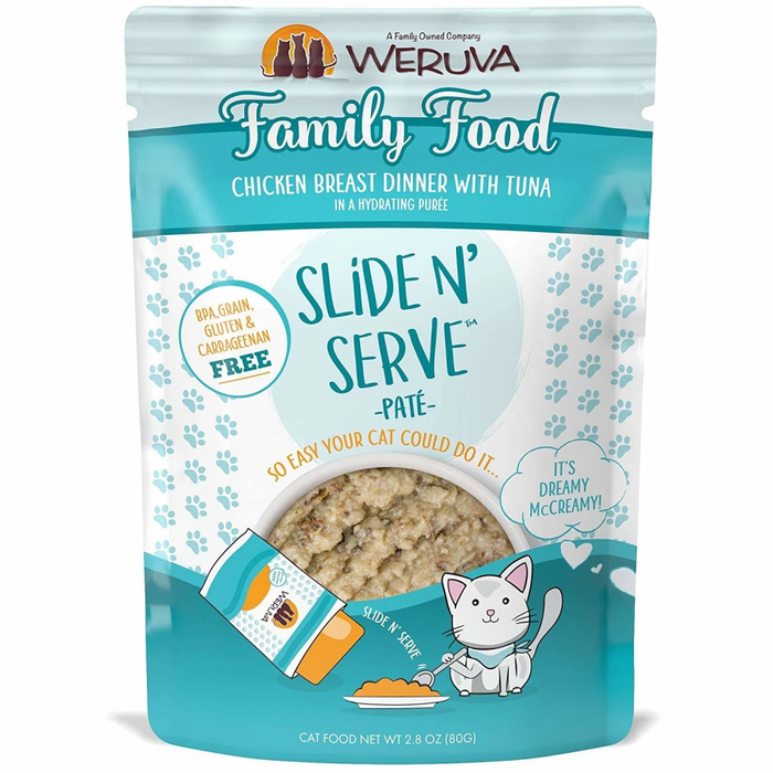 Weruva Cat Slide & Serve Family Feud 2.8Oz