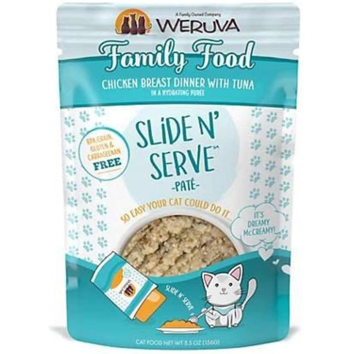 Weruva Cat Slide & Serve Family Feud 5.5Oz