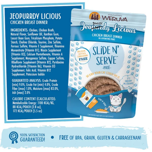 Weruva Cat Slide & Serve Jeopurrdy 5.5Oz - Pet Totality