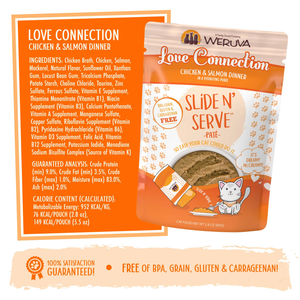 Weruva Cat Slide & Serve Love Connection 2.8Oz - Pet Totality