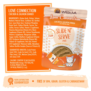 Weruva Cat Slide & Serve Love Connection 5.5Oz - Pet Totality