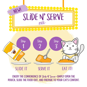 Weruva Cat Slide & Serve The Slice Is Right 2.8Oz - Pet Totality