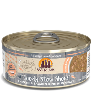 Weruva Cat Stew! Goody Stew Shoes Chicken & Salmon 5.5Oz - Pet Totality