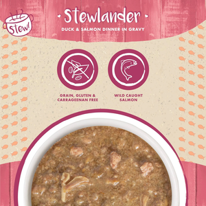 Weruva Cat Stew! Stewlander Duck & Salmon 2.8Oz - Pet Totality