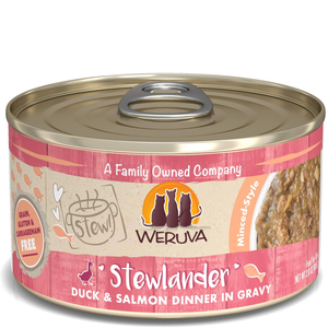 Weruva Cat Stew! Stewlander Duck & Salmon 2.8Oz - Pet Totality