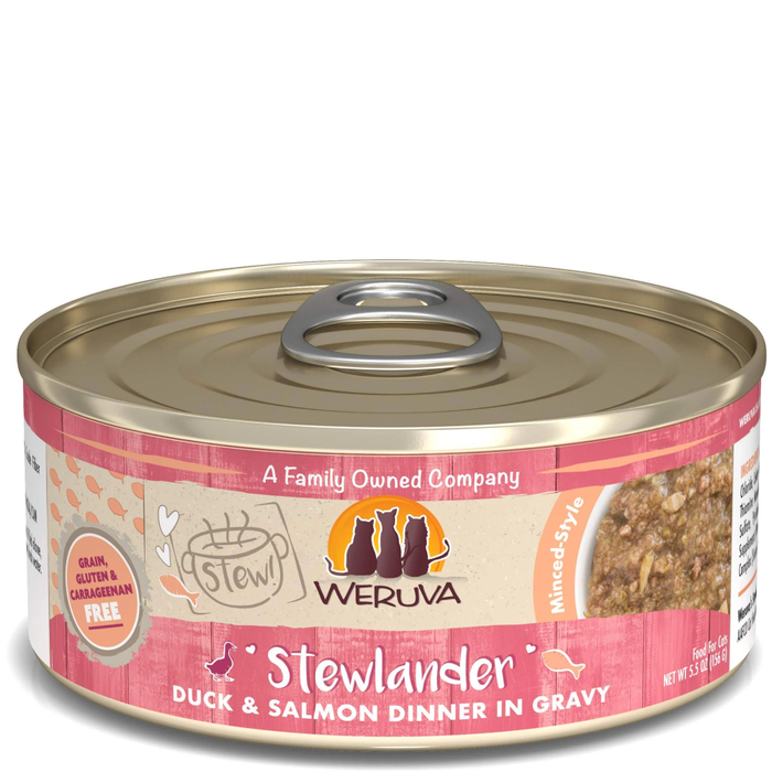 Weruva Cat Stew! Stewlander Duck & Salmon 5.5Oz