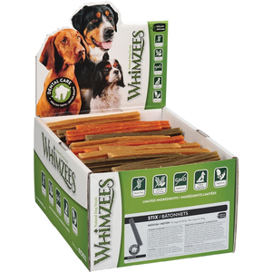 Whimzees Bulk Box Stix Medium 100 Count - Pet Totality