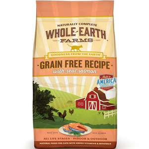 Whole Earth Farms Cat Grain Free Salmon 10Lb - Pet Totality