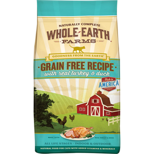 Whole Earth Farms Cat Grain Free Turkey & Duck 2.5Lb - Pet Totality