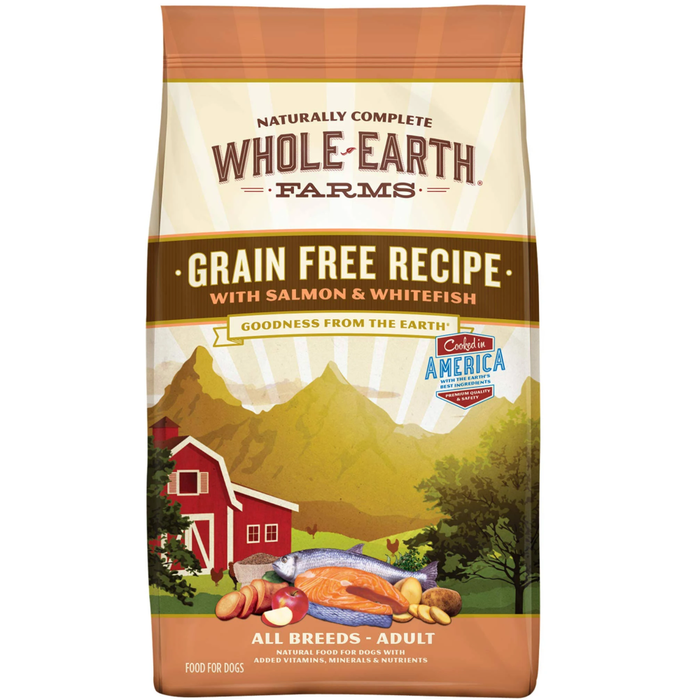 Whole Earth Farms Dog Grain Free Salmon 14.00