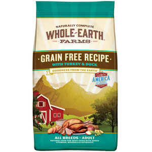 Whole Earth Farms Dog Grain Free Turkey & Duck 4Lb - Pet Totality