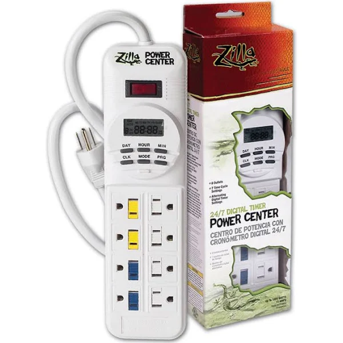 Zilla 24/7 Digital Timer Power Center