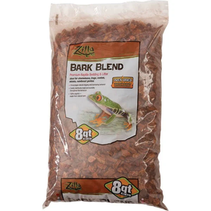 Zilla Bedding Bark Blend 8Qt - Pet Totality