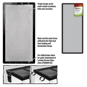 Zilla Fresh Air Screen Cover 30X12 - Pet Totality