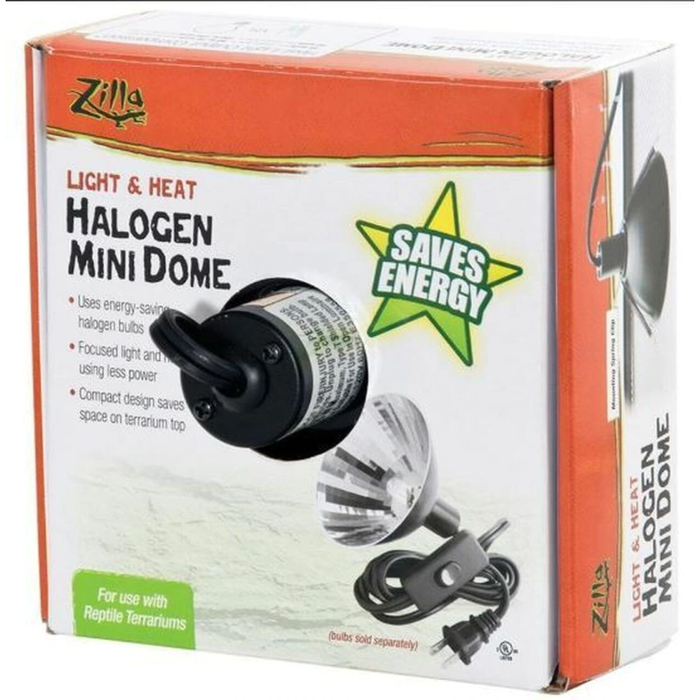 Zilla Halogen Mini Dome Fixture