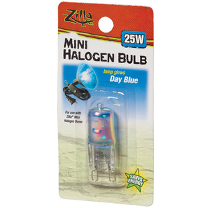 Zilla Halogen Mini Lamp Blue 25W - Pet Totality