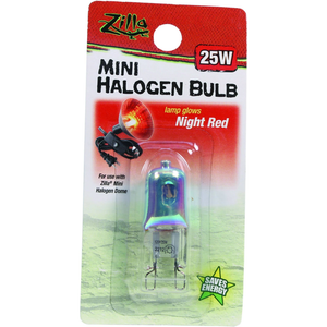 Zilla Halogen Mini Lamp Red 25W - Pet Totality