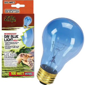 Zilla Incandescent Day Blue Light Bulb 100W - Pet Totality